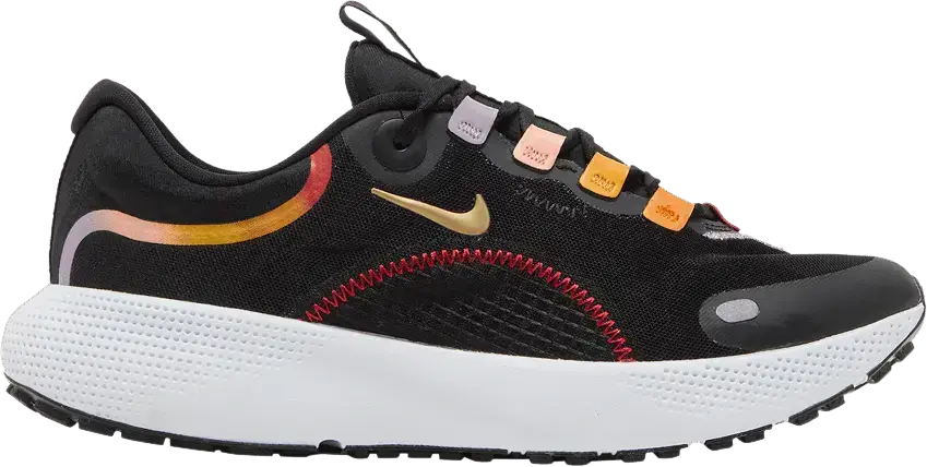  Nike Wmns React Escape Run &#039;Black Magma Orange&#039;