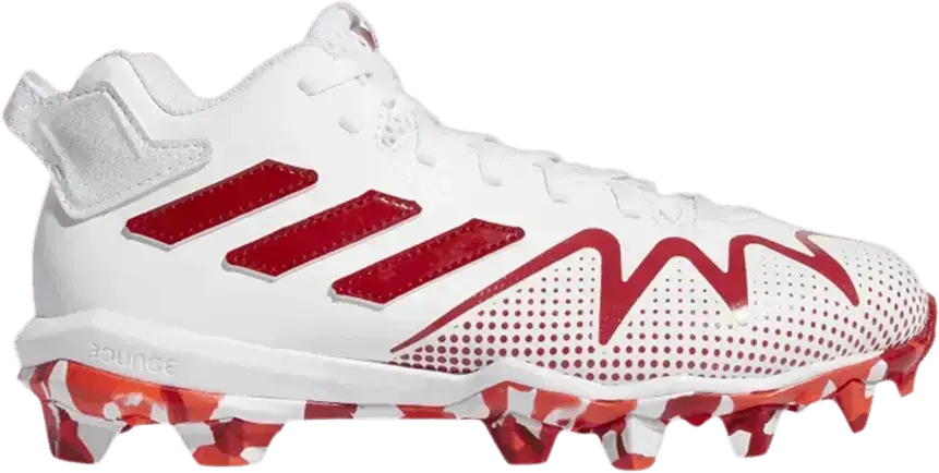  Adidas Freak Spark Mid J &#039;White Team Power Red Camo&#039;