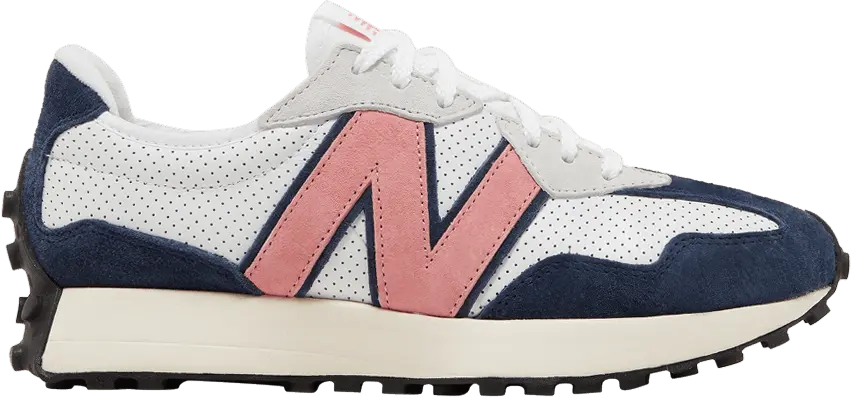  New Balance 327 White Natural Pink