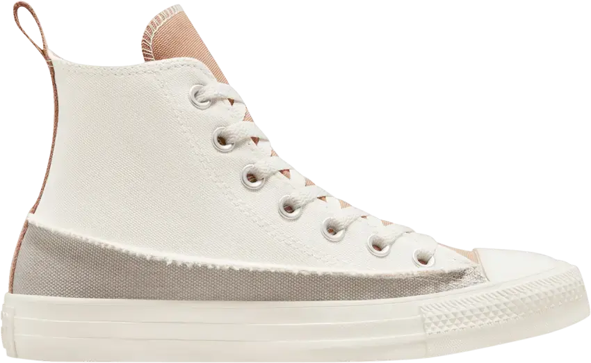  Converse Wmns Chuck Taylor All Star Crafted Canvas High &#039;Egret Hemp&#039;