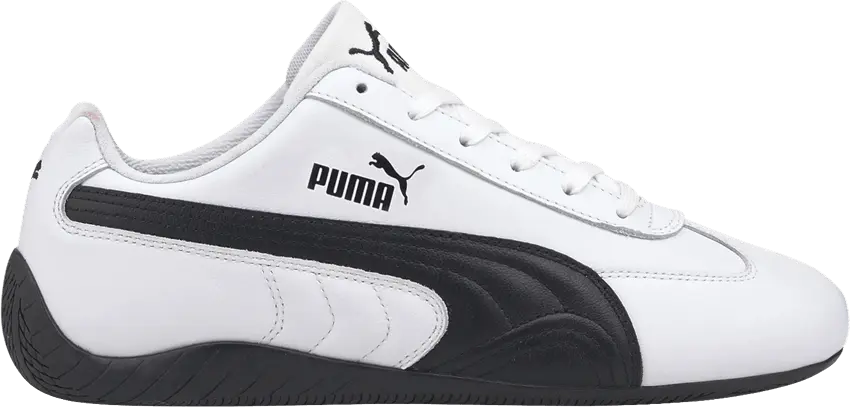  Puma Speedcat Shield Leather &#039;White Black&#039;