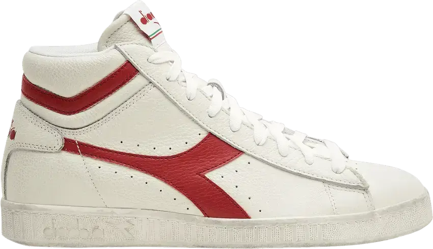  Diadora Game L High Waxed &#039;White Red Pepper&#039;