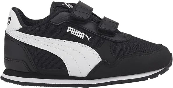  Puma ST Runner v3 Infant &#039;Black White&#039;