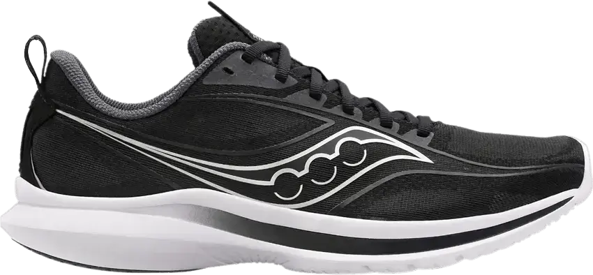 Saucony Wmns Kinvara 13 Wide &#039;Black Silver&#039;