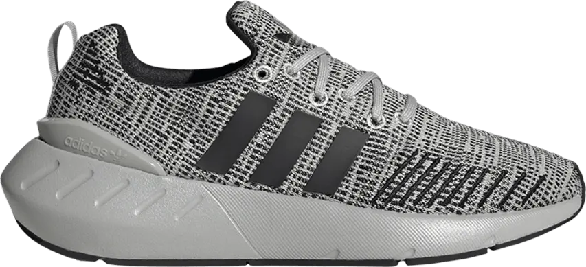  Adidas Swift Run 22 J &#039;Grey Black&#039;