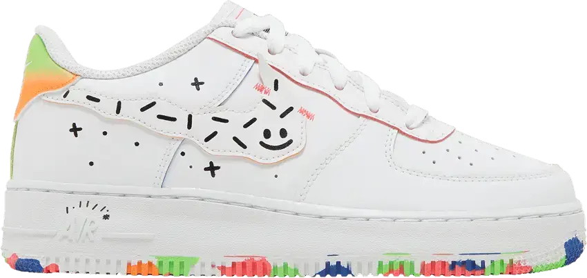  Nike Air Force 1 Low Kids Drawing (GS)