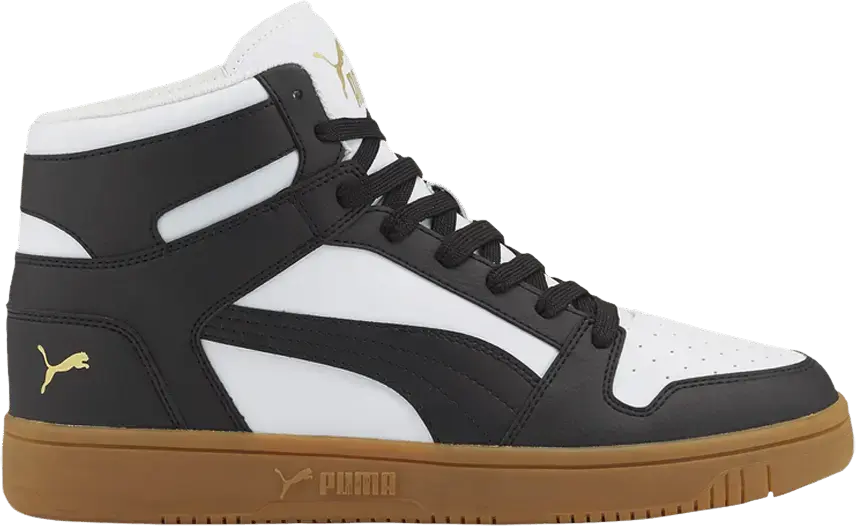 Puma Rebound LayUp &#039;White Black Gum&#039;