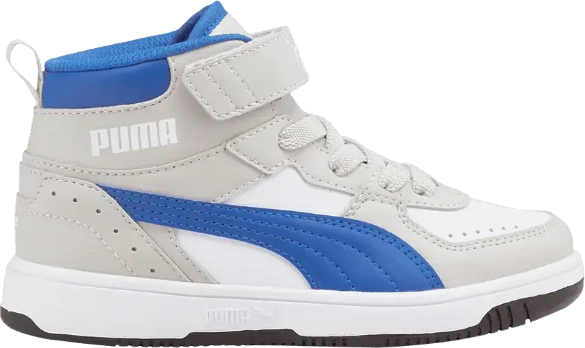  Puma Rebound Joy Little Kid &#039;Grey Violet Victoria Blue&#039;