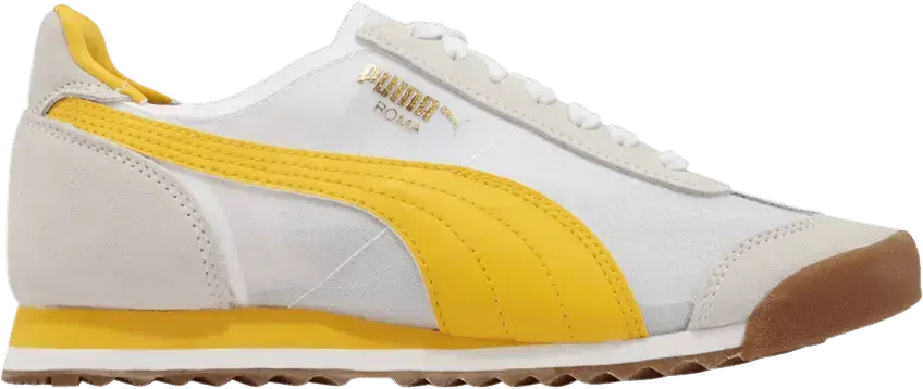  Puma Wmns Roma OG &#039;White Yellow Gold&#039;