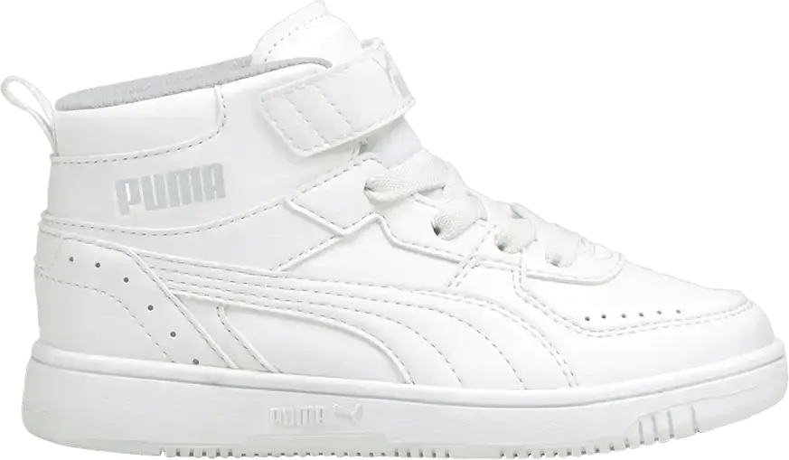  Puma Rebound Joy Little Kid &#039;White Limestone&#039;