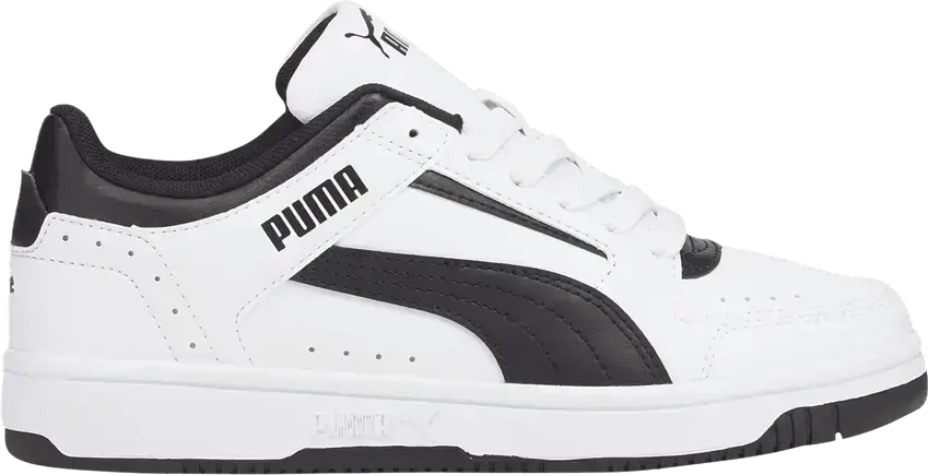  Puma Rebound Joy Low Jr &#039;White Black&#039;