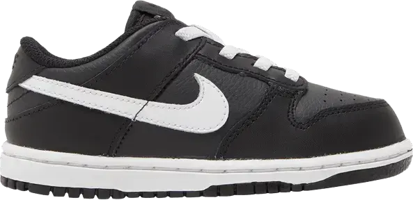  Nike Dunk Low Black White (2022) (TD)