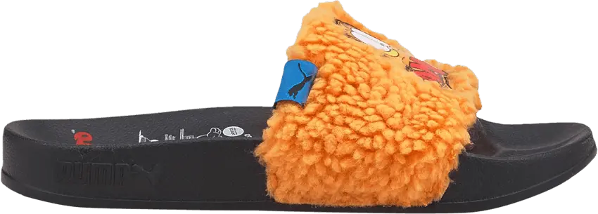  Puma Garfield x Leadcat 2.0 Slide Little Kid &#039;Hungry Garfield&#039;