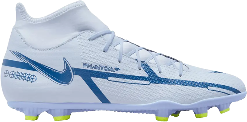  Nike Phantom GT2 Club DF MG &#039;Grey Dark Marina Blue&#039;
