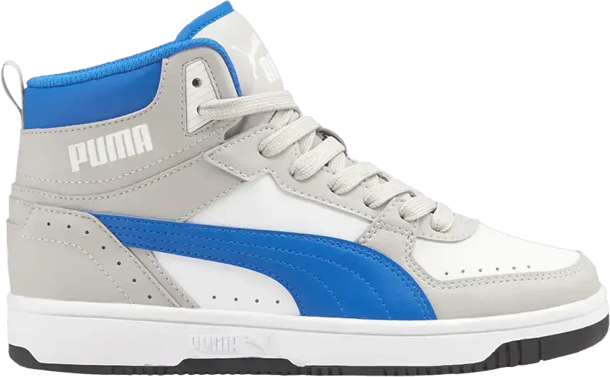  Puma Rebound Joy Big Kid &#039;Grey Violet Victoria Blue&#039;