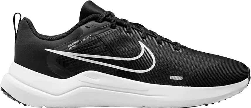  Nike Downshifter 12 &#039;Black White&#039;