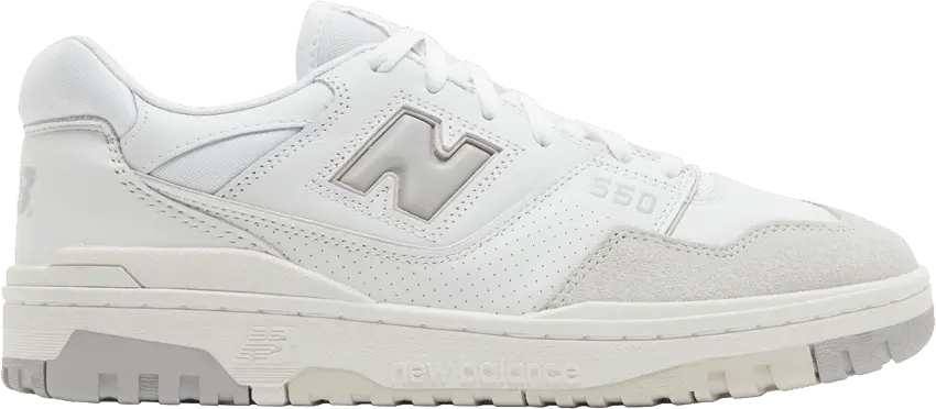  New Balance 550 White Grey Grey