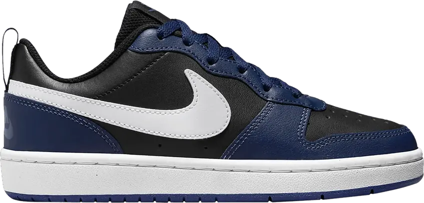  Nike Court Borough Low 2 Midnight Navy (GS)