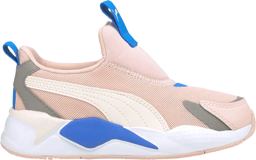  Puma RS-X3 Slip-On Little Kid &#039;Lotus Ivory Glow&#039;