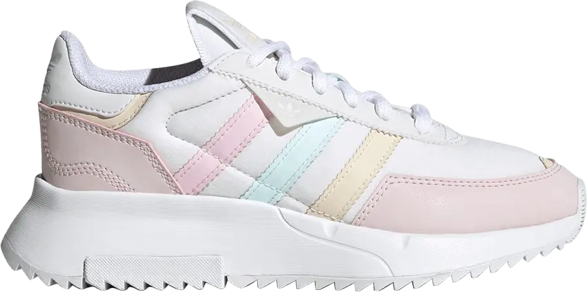  Adidas Retropy F2 J &#039;White Almost Pink&#039;