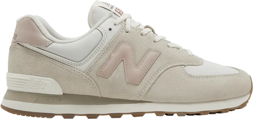  New Balance 574 White Pink Gum