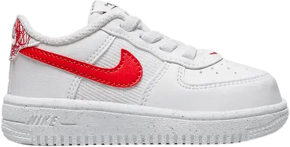  Nike Force 1 Crater Next Nature TD &#039;White Habanero Red&#039;