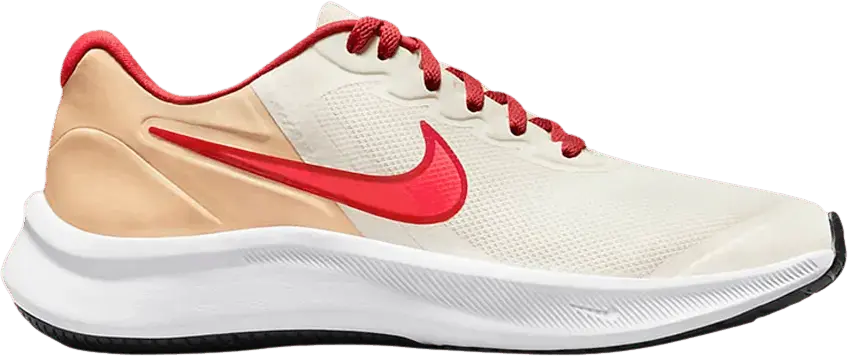 Nike Star Runner 3 GS &#039;Sail Bright Crimson&#039;