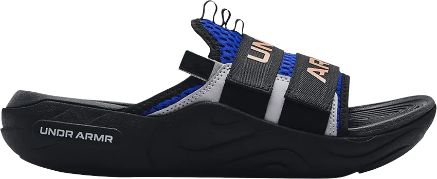 Under Armour Alpha Slide &#039;Versa Blue Black&#039;