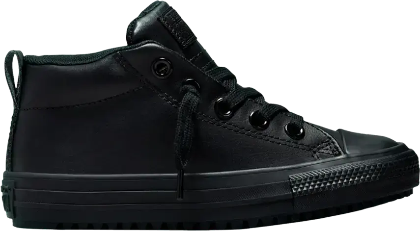  Converse Chuck Taylor All Star Counter Climate Mid GS &#039;Triple Black&#039;