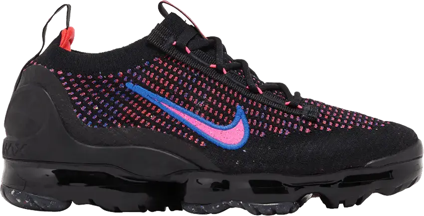  Nike Air VaporMax 2021 Flyknit Black Hyper Pink (Women&#039;s)