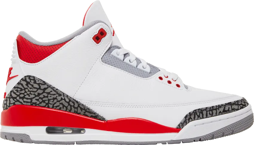  Jordan 3 Retro Fire Red (2022)