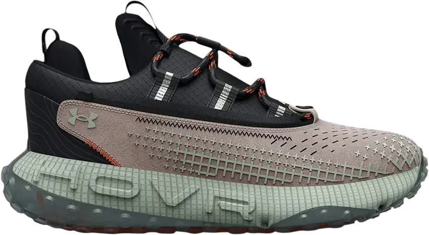  Under Armour HOVR Summit Fat Tire Delta &#039;Ghost Grey Black&#039;