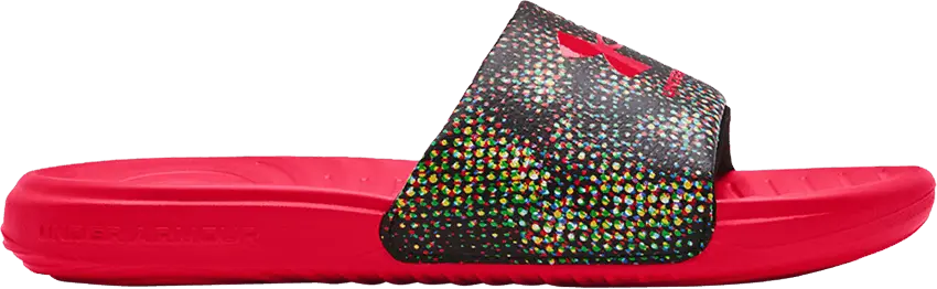  Under Armour Ansa Graphic Slide GS &#039;Pop Art&#039;