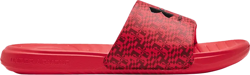  Under Armour Ansa Graphic Slide &#039;Red Digi Camo&#039;