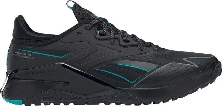  Reebok Nano X2 TR Adventure &#039;Black Classic Teal&#039;