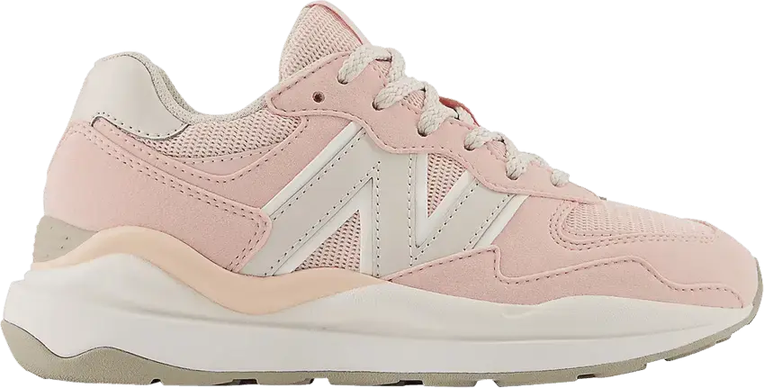  New Balance 57/40 Little Kid Wide &#039;Pink Haze Moonbeam&#039;