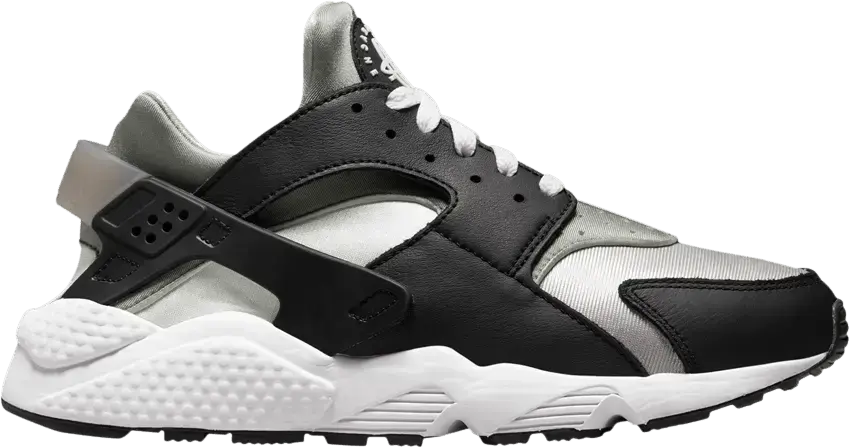  Nike Air Huarache Black White Grey