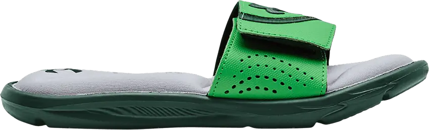  Under Armour Ignite 6 Slide GS &#039;Extreme Green&#039;