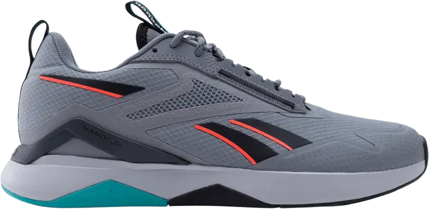 Reebok Nanoflex Adventure TR &#039;Grey Orange Teal&#039;