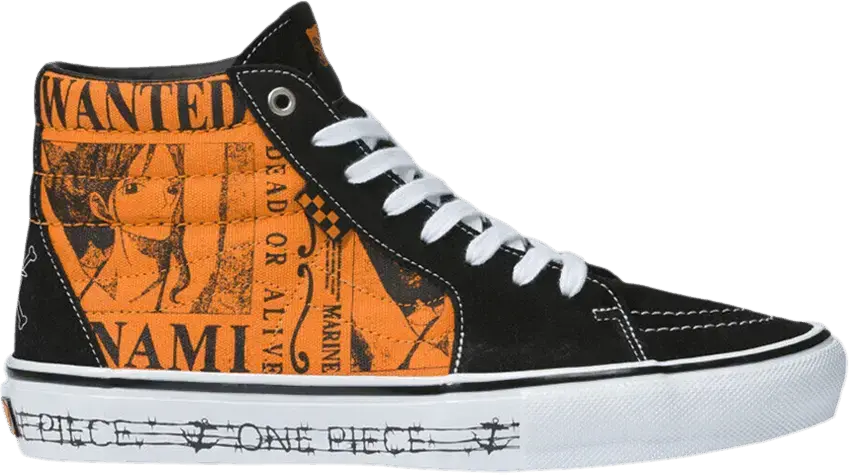  Vans Skate Sk8-Hi One Piece Nami