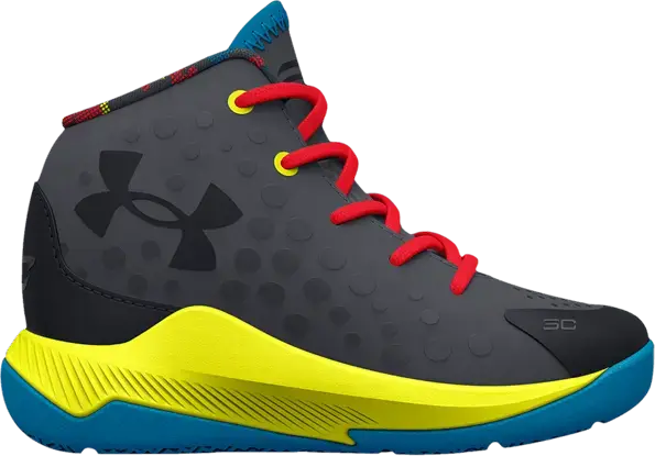  Under Armour Sour Patch Kids x Curry 1 Retro TD &#039;Pitch Grey&#039;