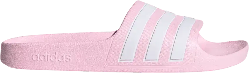  Adidas Adilette Aqua Slide J &#039;Clear Pink White&#039;