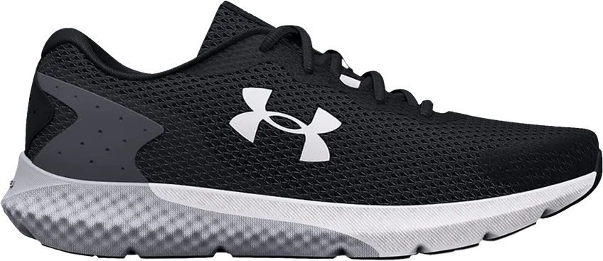  Under Armour Charged Rogue 3 4E Wide &#039;Black Mod Grey&#039;