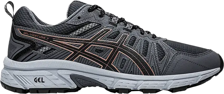  Asics Wmns Gel Venture 7 &#039;Graphite Grey Rose Gold&#039;