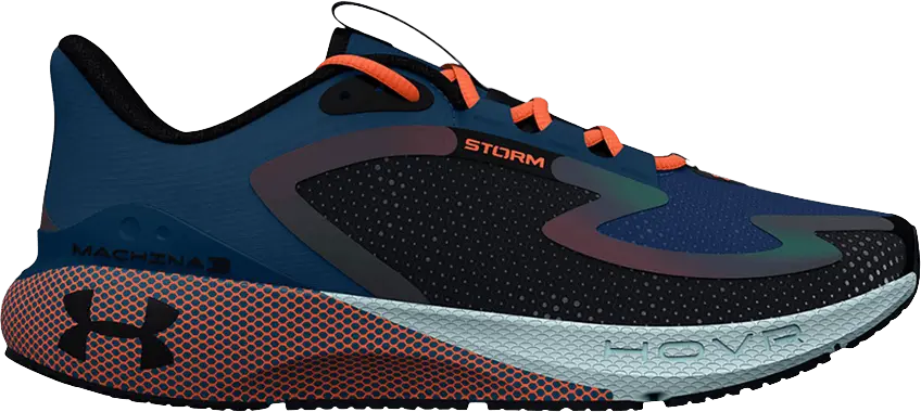  Under Armour Wmns HOVR Machina 3 Storm &#039;Black Petrol Blue&#039;