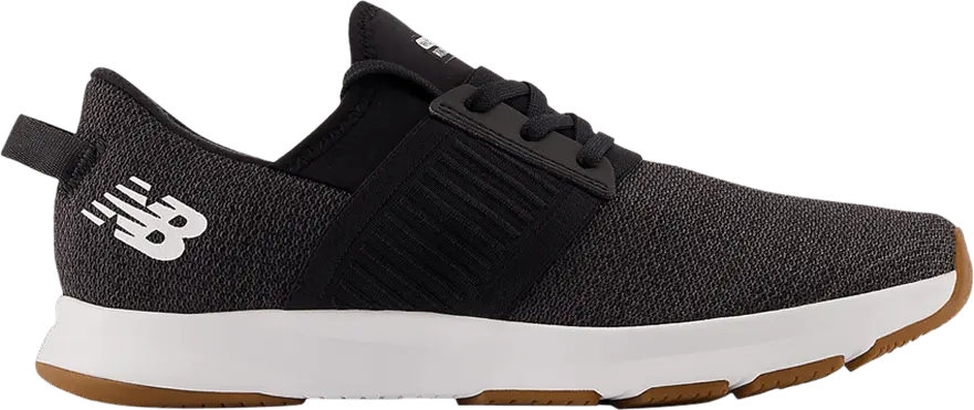  New Balance Dynasoft Nergize v3 Slip On Big Kid &#039;Black White Gum&#039;