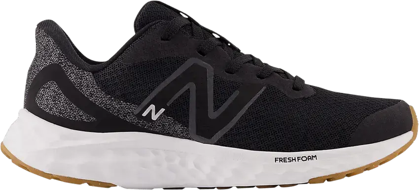  New Balance Fresh Foam Arishi v4 Little Kid &#039;Black White Gum&#039;