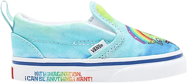  Vans SpongeBob SquarePants x Slip-On Velcro Toddler &#039;Imaginaaation&#039;