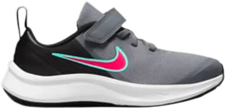  Nike Star Runner 3 PS &#039;Smoke Grey Siren Red&#039;