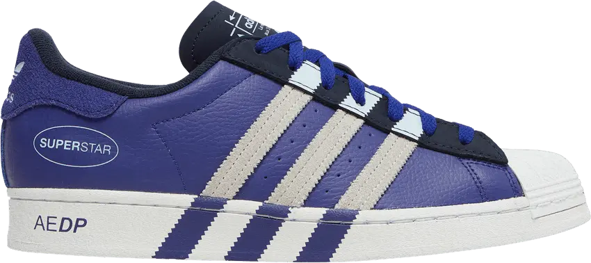  Adidas adidas Superstar Extended 3-Stripes Legacy Indigo